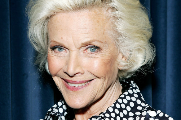 Actor Honor Blackman, pictured in 2008,  has died aged 94.