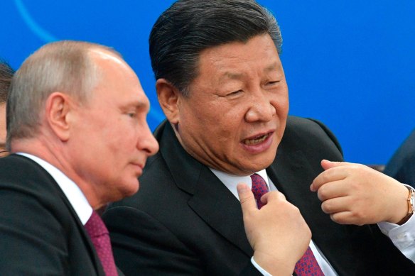 Vladimir Putin and Xi Jinping: China’s strategic objectives are not the same as its economic objectives.