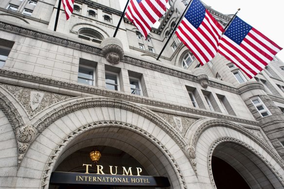 The Trump International Hotel in Washington was financed by Deutsche Bank.