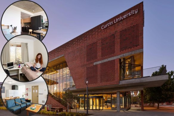 Accommodation at Curtin University, which mostly houses international students, will increase their costs by an average of 41 per cent in 2024.