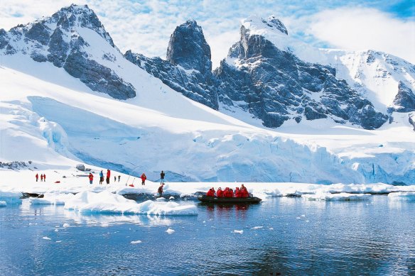 The stillness of Antarctica is incredible.