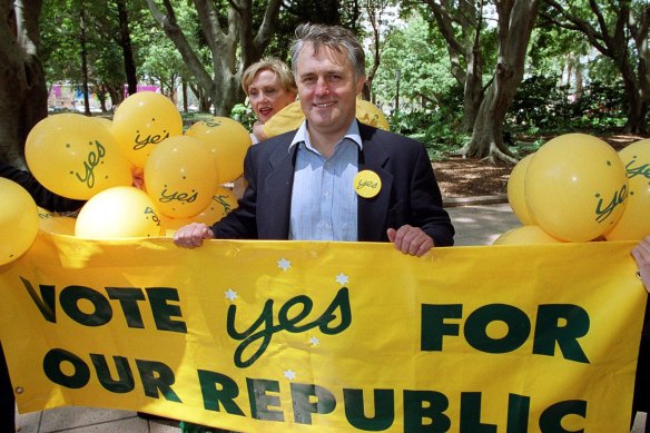Malcolm Turnbull was the head of the Australian Republican Movement’s failed 1999 campaign.