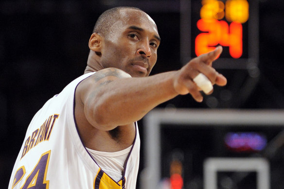 Los Angeles Lakers great Kobe Bryant.