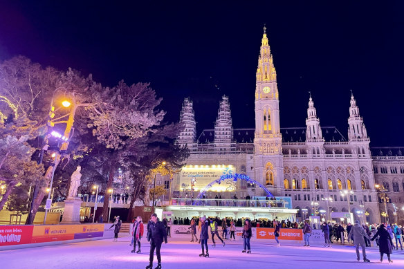 Vienna is at its most fairytale-like in the winter when ice rinks proliferate around the centre.