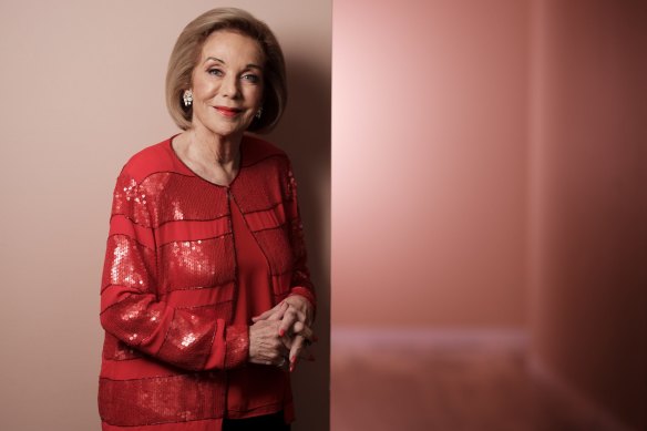 Critics seeing red: ABC chair Ita Buttrose.