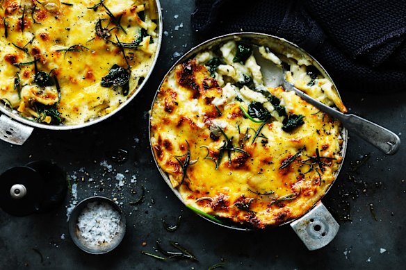 A cheesy bechamel sauce will lift any vegetable side.