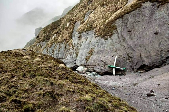 The wreckage of a plane carrying 22 people that disappeared in Nepal’s mountains was found Monday scattered on a mountainside, the army said.