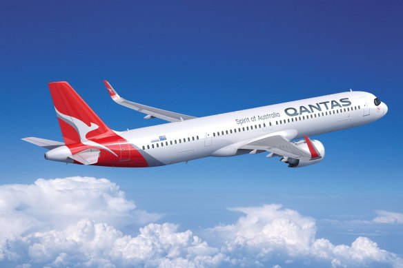 Qantas will receive its first Airbus A321XLR in April next year.