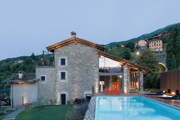 Three-star Casa Olea is a 19th-century rectory, with 13 sophisticated, modern rooms, a pool and a garden.