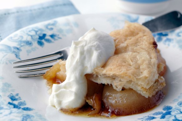 Apple pie: not so American.