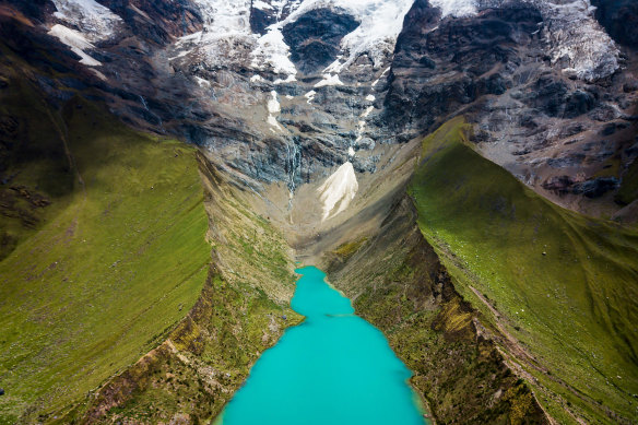 Humantay Lake in Peru can be hiked in a morning.