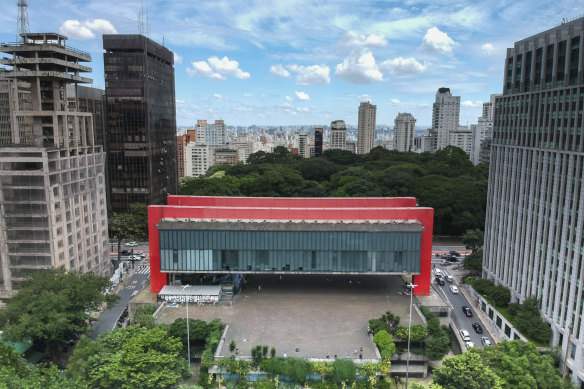 A masterpiece: MASP, Sao Paulo.