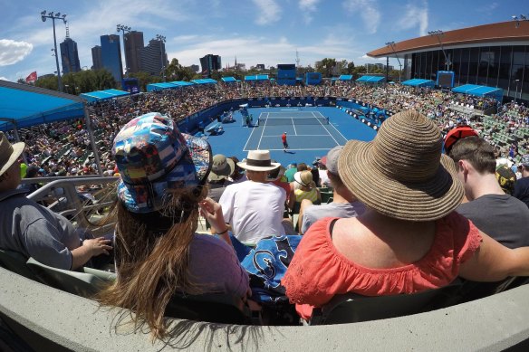 The Australian Open will extend by an extra day starting on Sunday rather than Monday. 