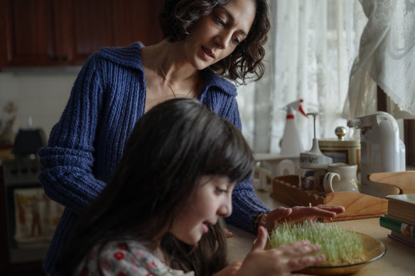 Zar Amir Ebrahimi as Shayda and Selina Zahednia as Mona in Noora Niasari’s debut feature Shayda.