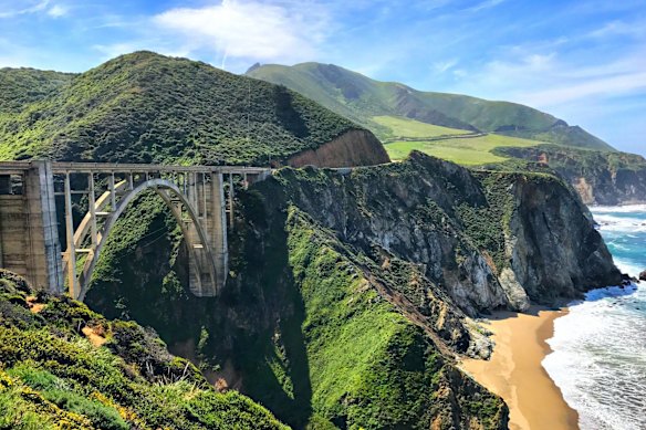 Il ponte Bixby a Big Sur.
