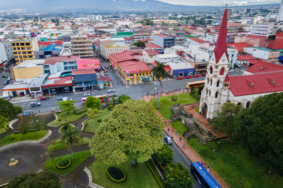 The Church of the Merced, San Jose, Costa Rica.