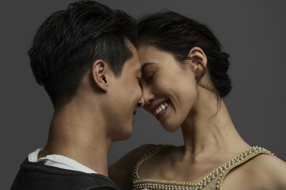 Ako Kondo and Chengwu Guo will dance The Australian Ballet’s classic Romeo and Juliet.