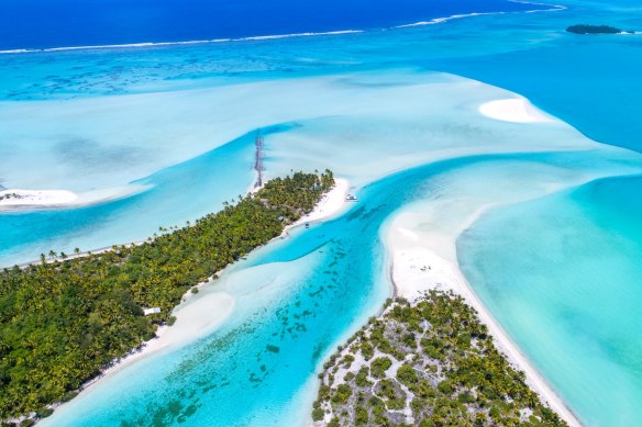 Glorious Aitutaki in the Cook Islands.