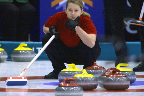 Experience the perplexing sport of curling in Salt Lake City.