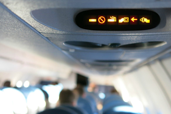 When the seatbelt sign is never switched off, it’s impossible to know when it’s safe to get up.