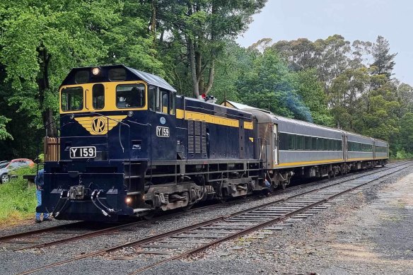 There’s no better way to do a winery tour than with a designated train driver.