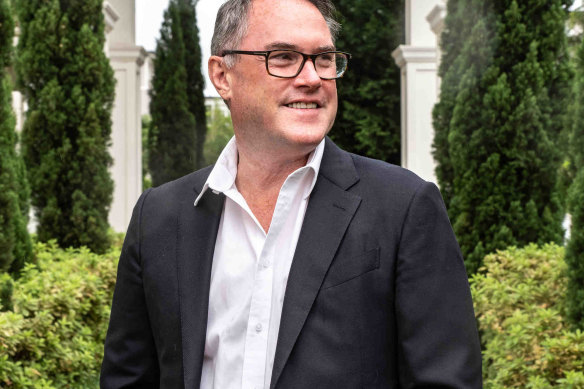 Real estate agent John McGrath is stepping back into the CEO role at McGrath. 
