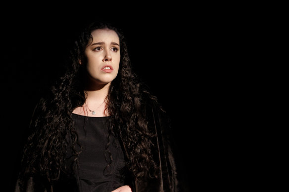 Bridget Morrison plays the title character in Lenore: A Tale of Mournful and Never-ending Remembrance.