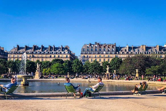 One of MacDowell’s favourite spots in Paris is the Tuileries Garden.
