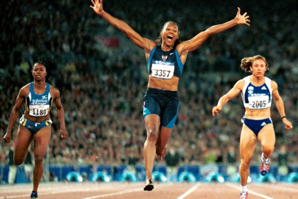 Marion Jones was stripped of her 200m gold medal from the Sydney Olympics for doping.
