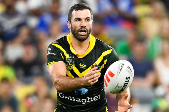 James Tedesco and the Kangaroos win in Townsville.