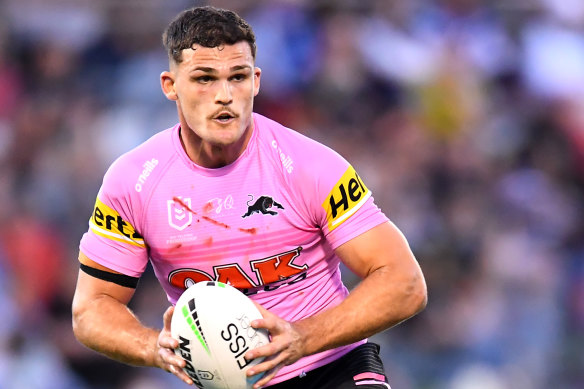 Nathan Cleary became the second-youngest player to reach 1000 career points during Penrith’s win over the Tigers.