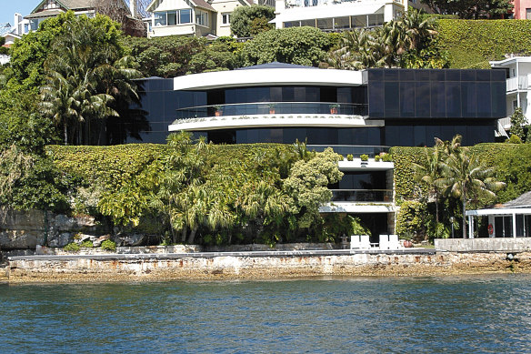 The Bang & Olufsen house last traded in 2013 for $33.5 million.