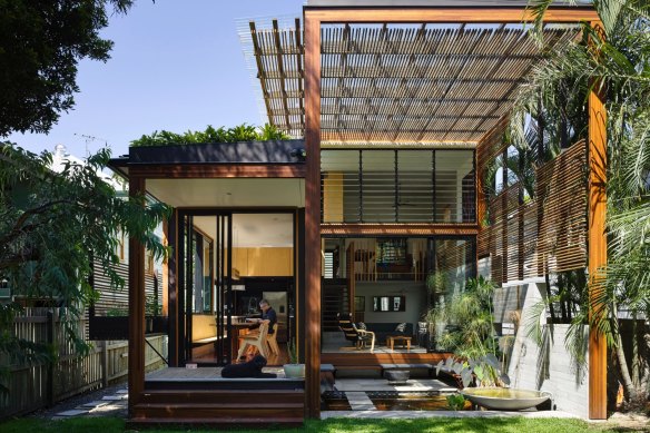 The Garden Room House, New Farm, Brisbane, is an example of a sustainable home.