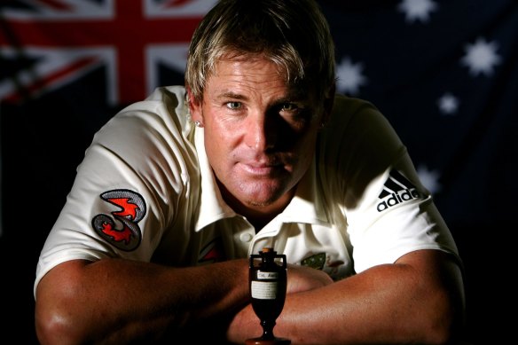 Cricketer Shane Warne.