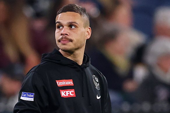 Collingwood star Bobby Hill has taken leave to deal with personal issues.