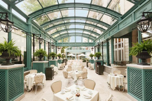 The Verriere Bar at the Ritz in Paris.