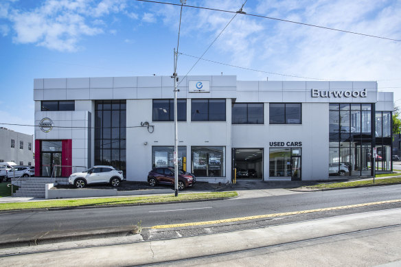 The home to Burwood Nissan at 101-109 Burwood Highway has sold for $10.9 million.
