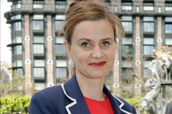 British MP Jo Cox was shot and stabbed by a far-right extremist in Birstall, West Yorkshire, England.