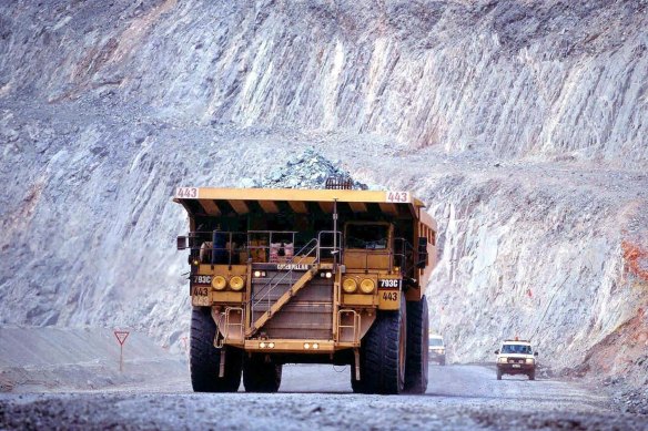 BHP expects to have its first electric mine truck fleet operational by 2028.