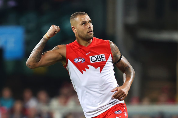 Lance Franklin is poised to play at the MCG for the first time since 2018.