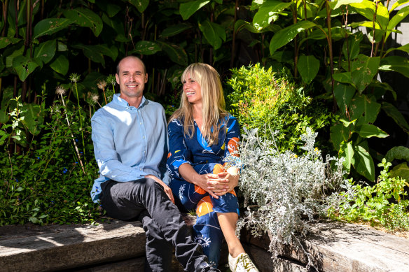 Siblings Tim and Fran Wilson are selling their side-by-side Fitzroy North homes. 
