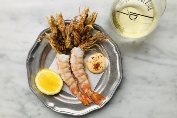 Institut Polaire’s version of a prawn cocktail.