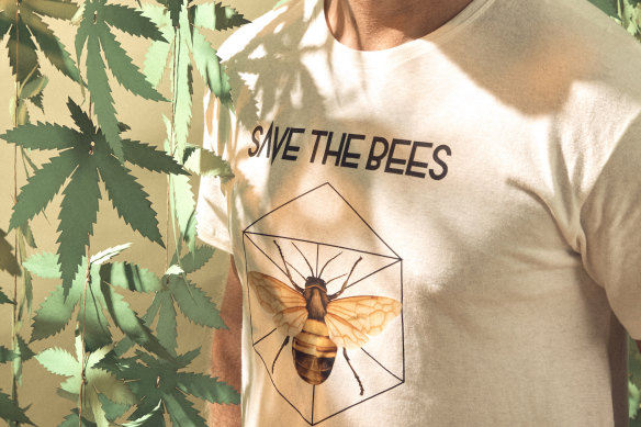 The “Save the Bees” T-shirt from Kitx’s Activism range.  