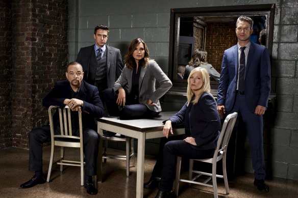 The cast of Law & Order: SVU.