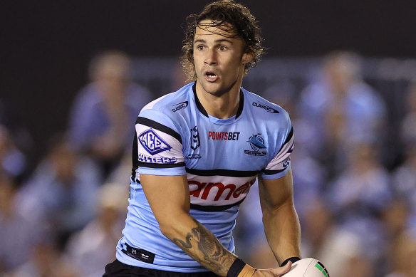 Nicho Hynes has tightened up his defence, something that held him back from making his Origin debut last year.