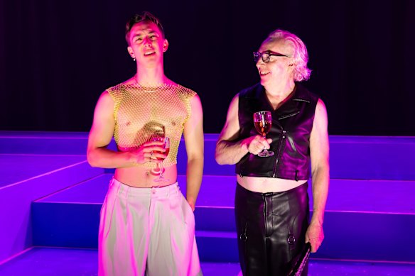 Sebastian Li as Felix, and Alec Gilbert as his father, who begins to question his own sexuality.