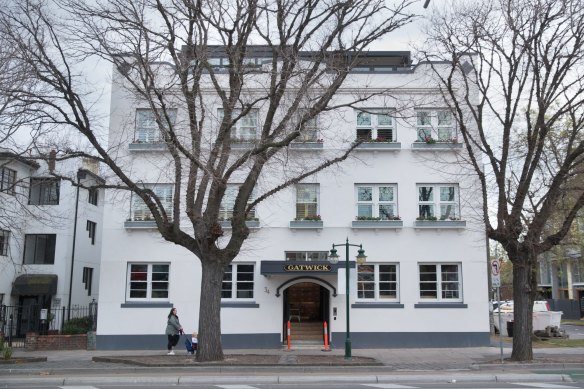 The revitalised Gatwick Hotel on Fitzroy Street, St Kilda.