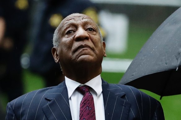Bill Cosby arrives in court for his sentencing hearing in September 2018.