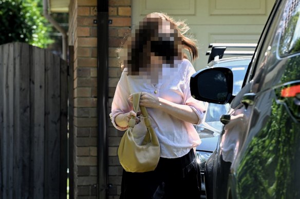 The foster-mother of William Tyrrell at home in Sydney in November.