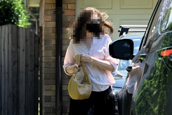 William Tyrrell’s  foster mother at home in Sydney in November last year.